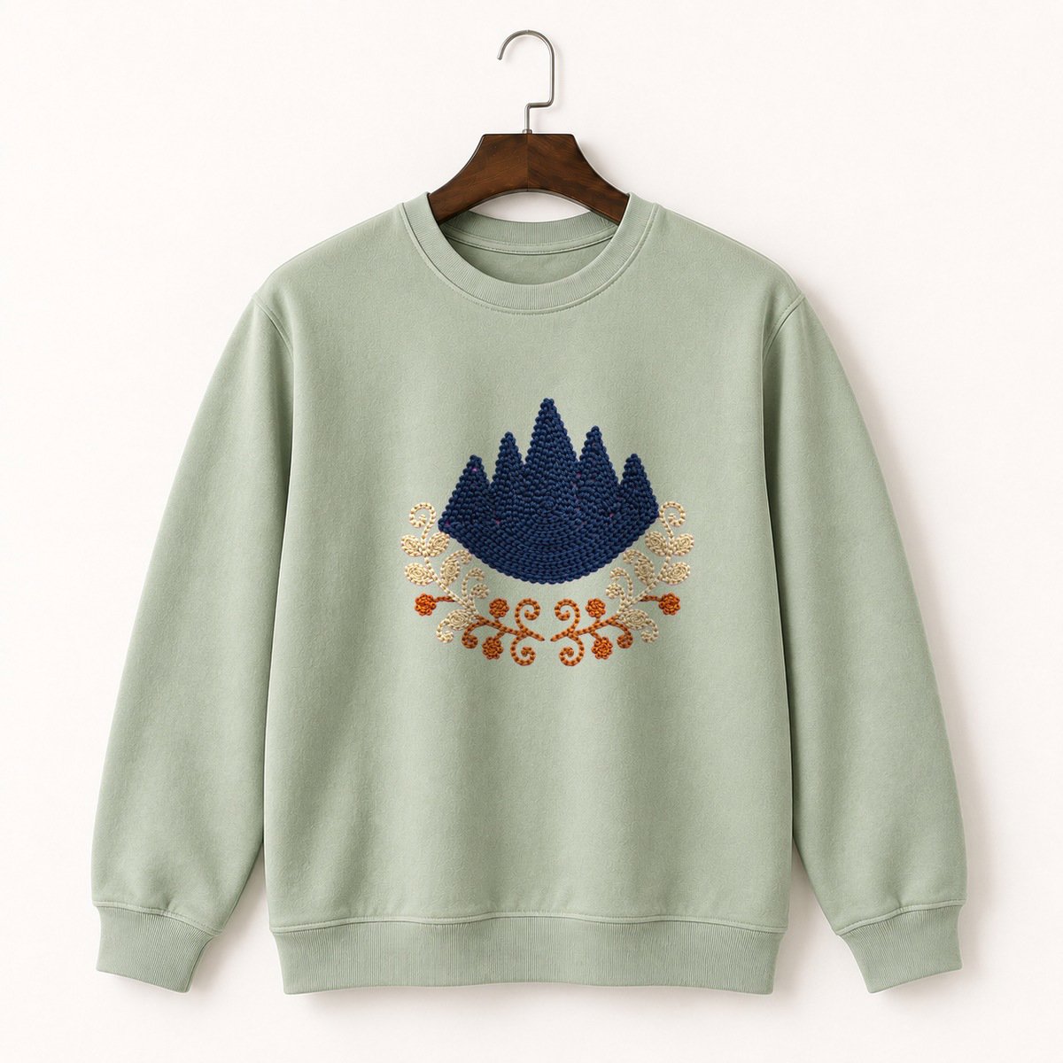 Andes Mountains Crewneck Sweatshirt 2