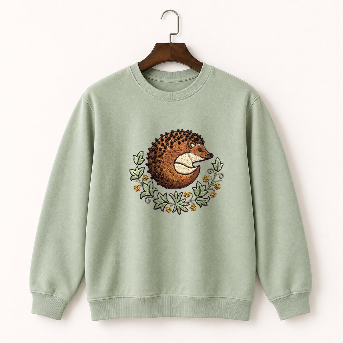 European Hedgehog Crewneck Sweatshirt 2