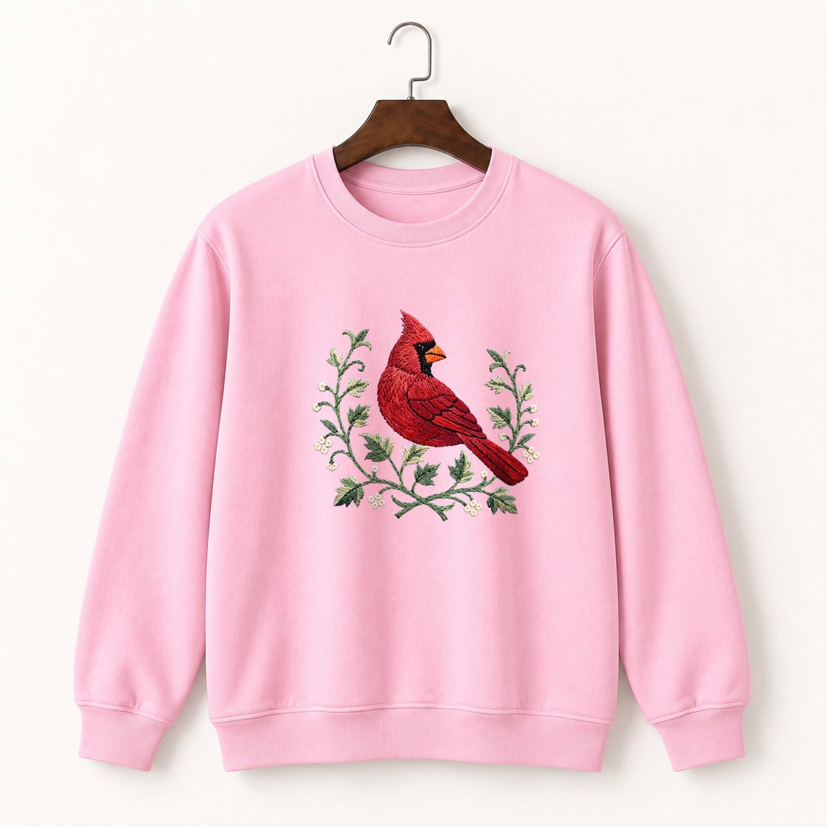 Northern Cardinal Crewneck Sweatshirt 4