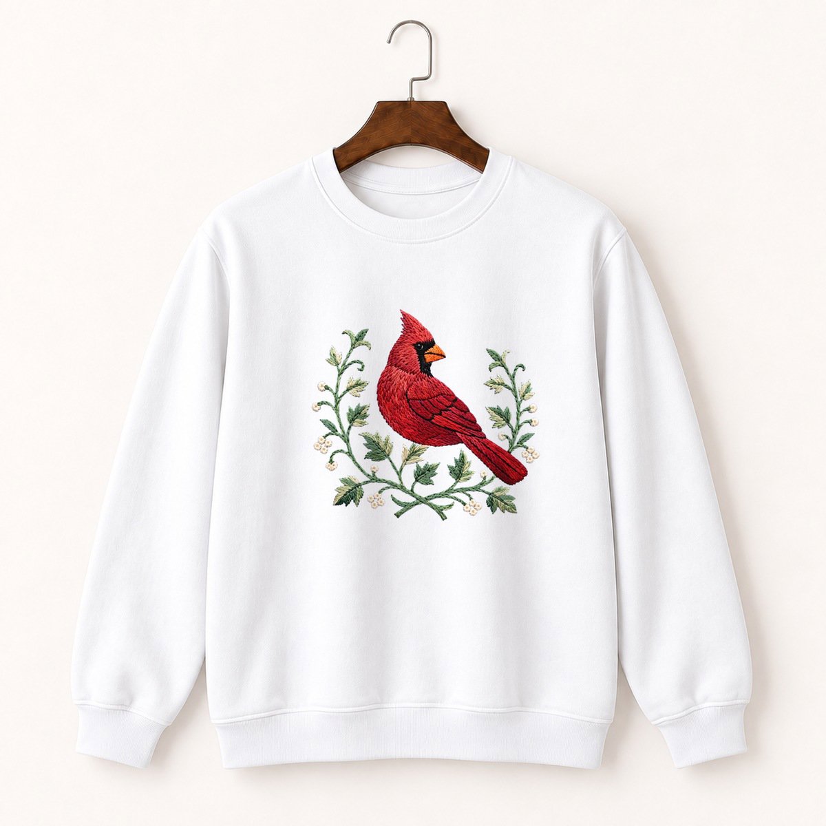 Northern Cardinal Crewneck Sweatshirt 5