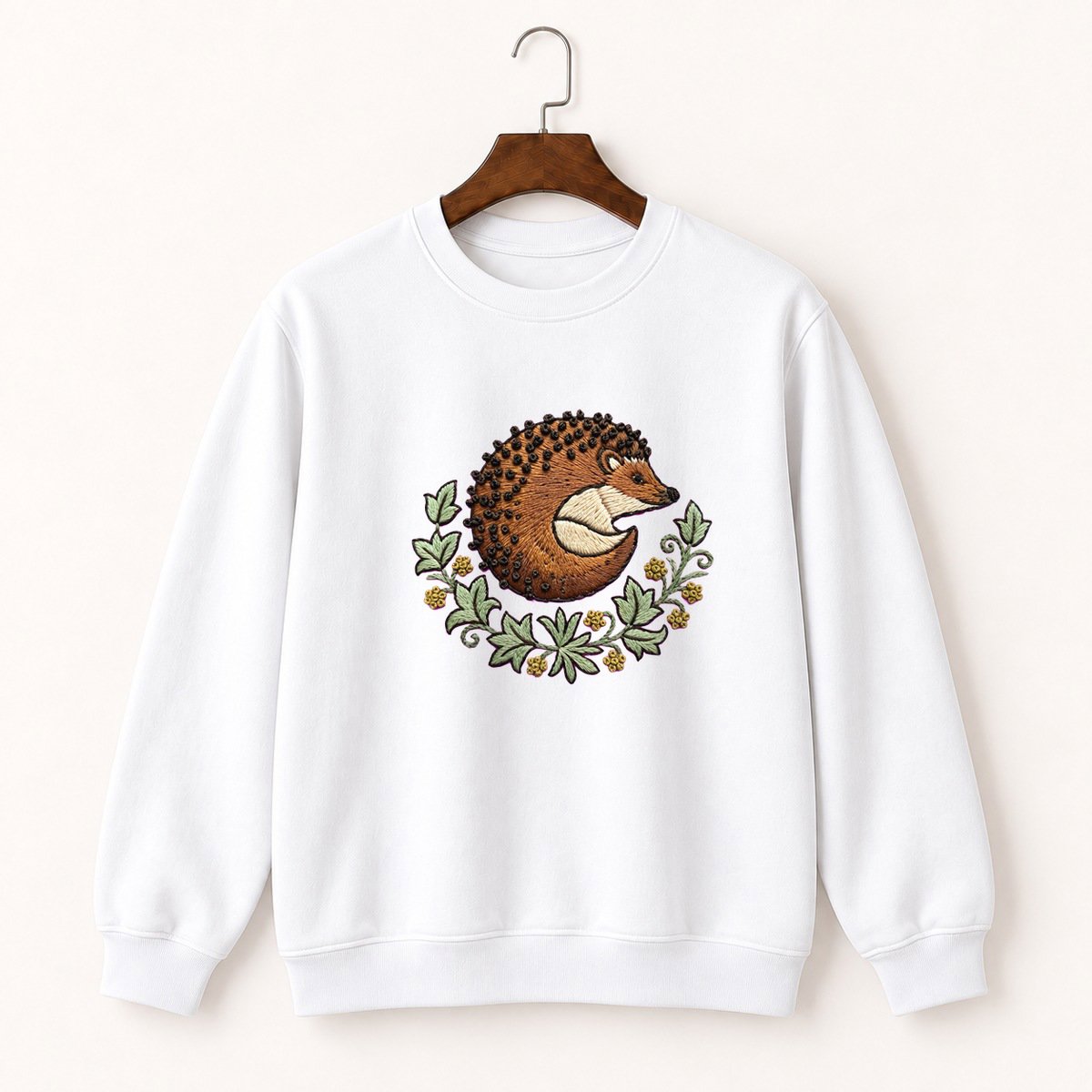 European Hedgehog Crewneck Sweatshirt 5