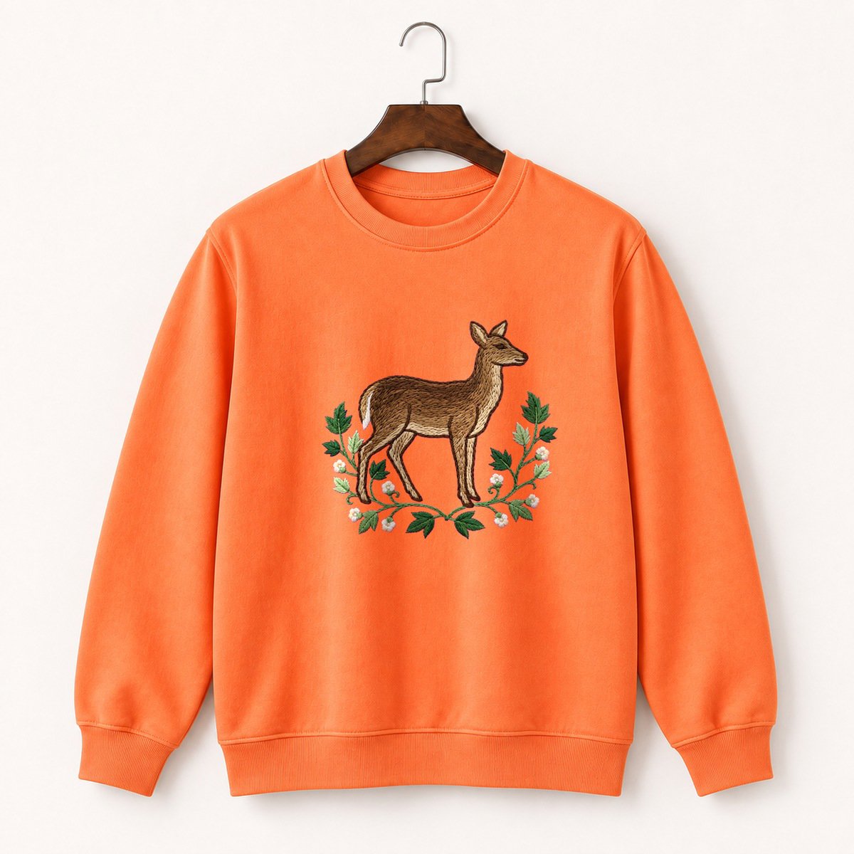 White-Tailed Deer Crewneck Sweatshirt 3