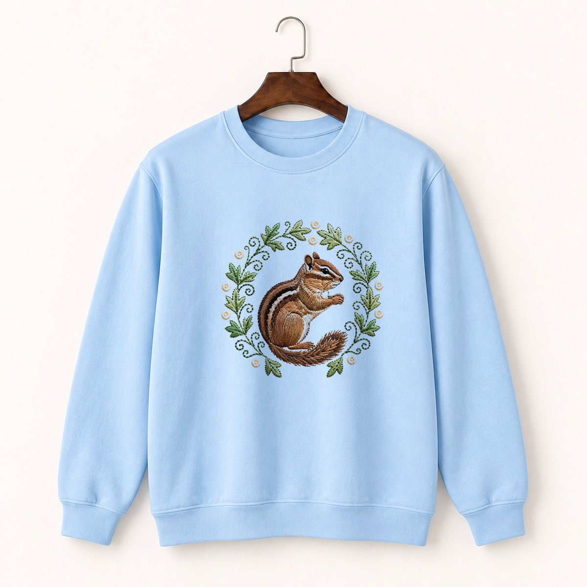 Eastern Chipmunk Crewneck Sweatshirt 1