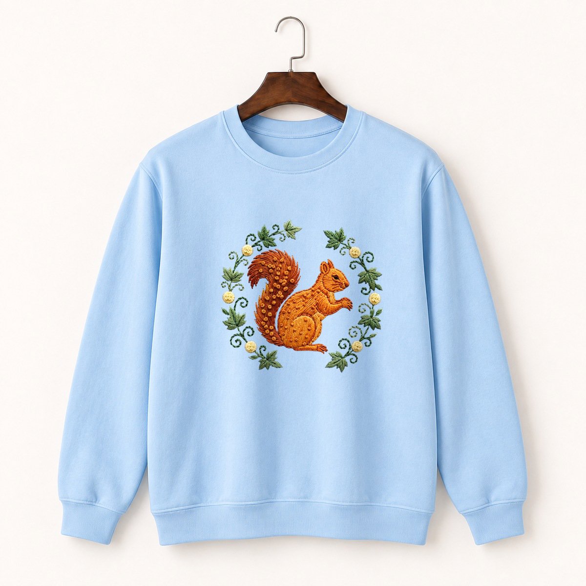 Red Squirrel Crewneck Sweatshirt 1