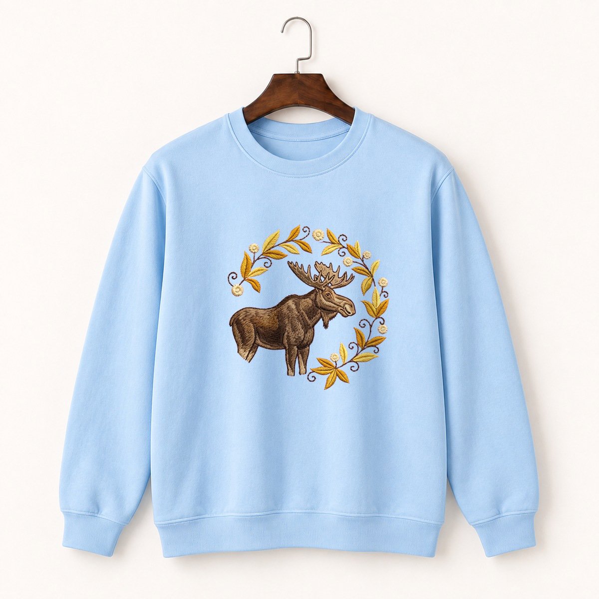 Moose Crewneck Sweatshirt 1