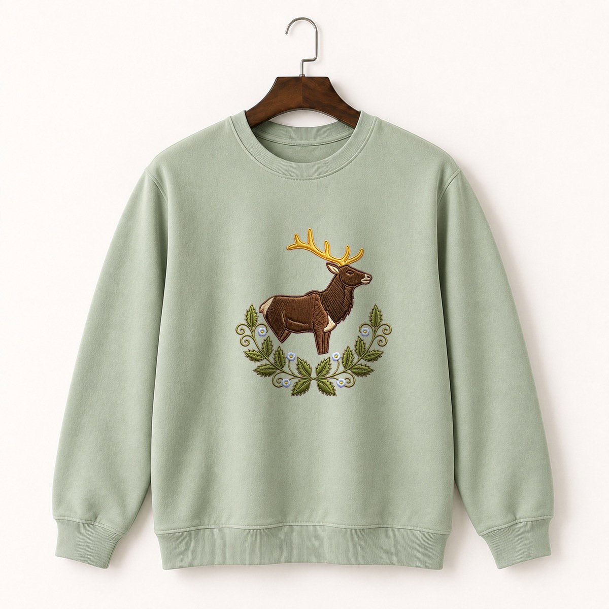 Elk Crewneck Sweatshirt 2
