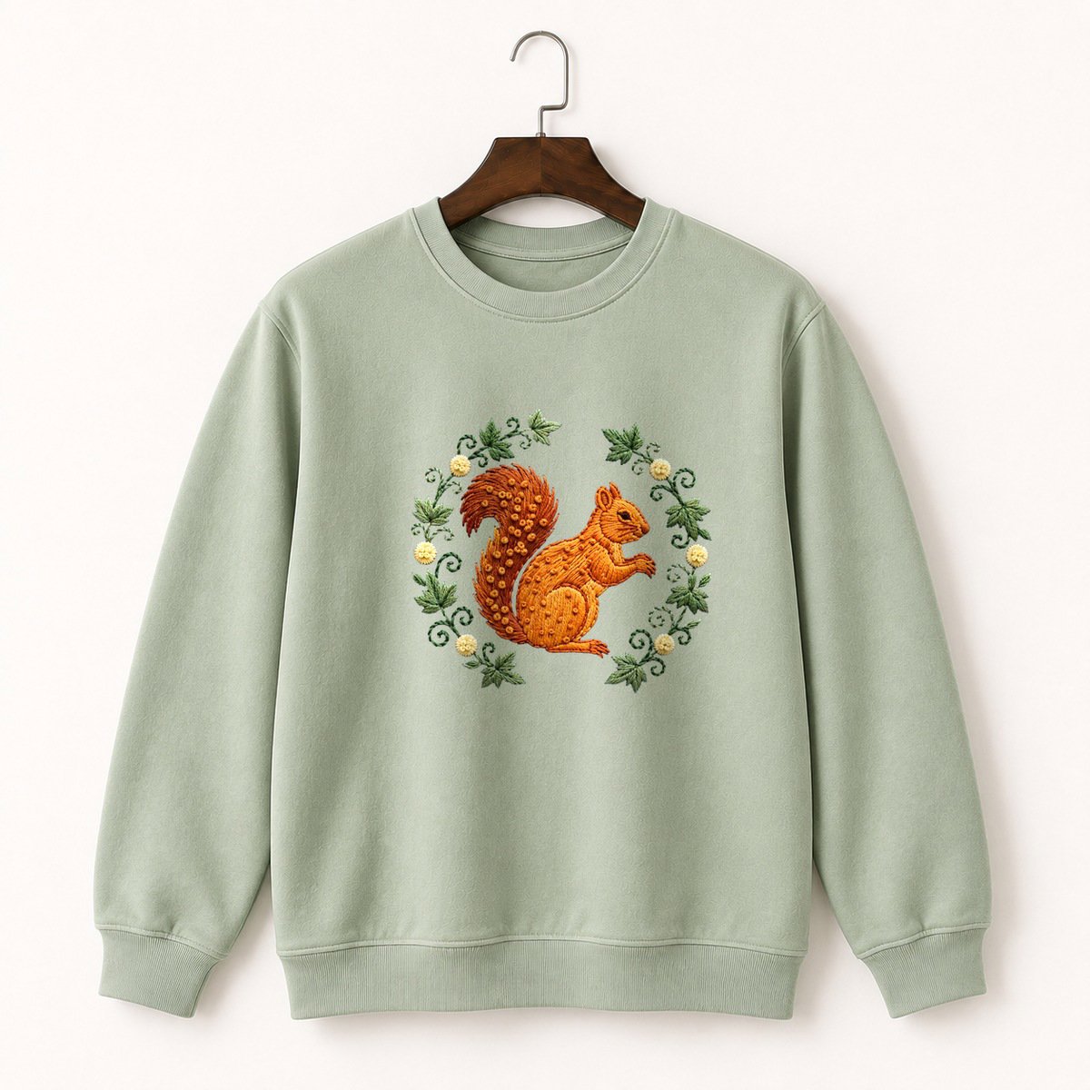 Red Squirrel Crewneck Sweatshirt 2