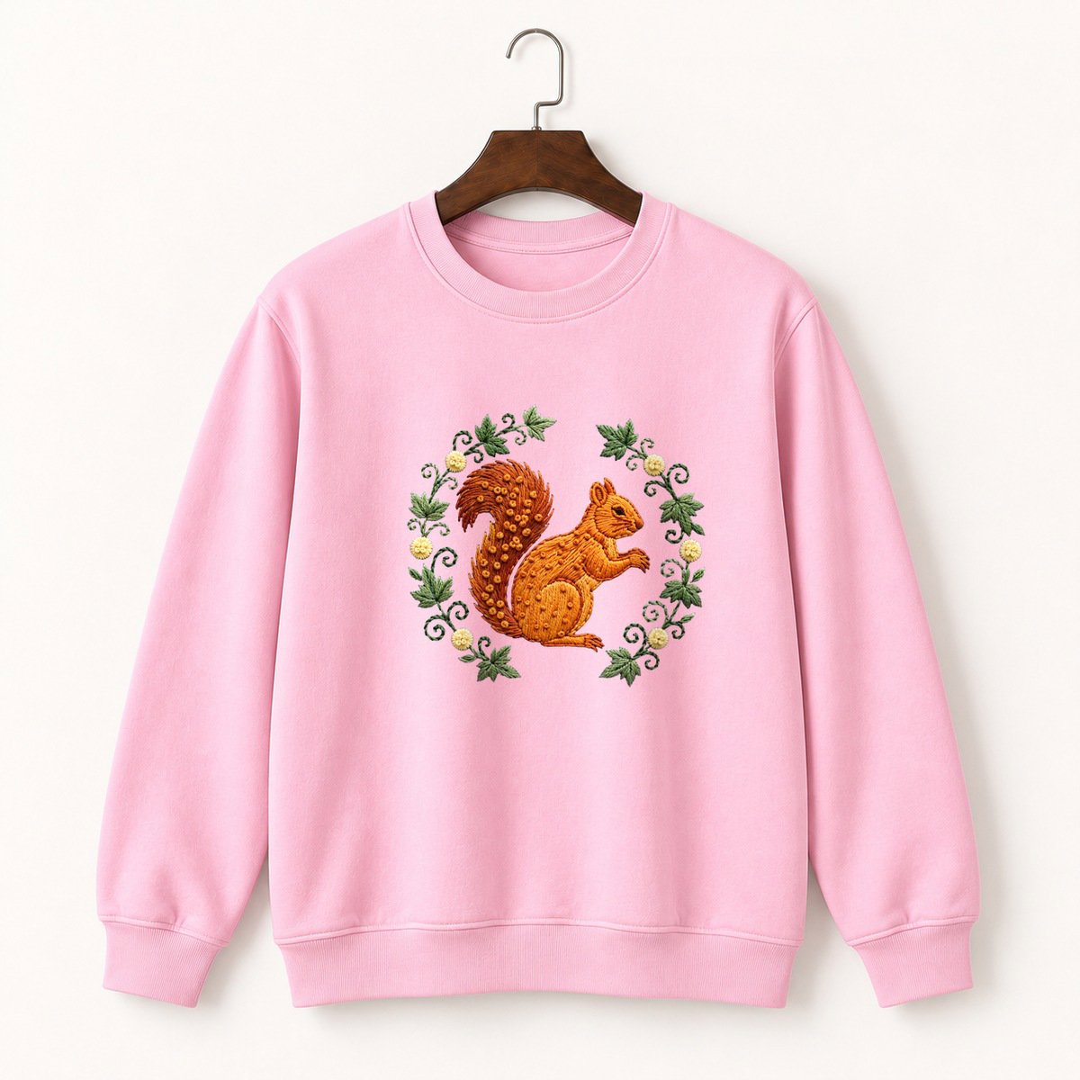 Red Squirrel Crewneck Sweatshirt 4