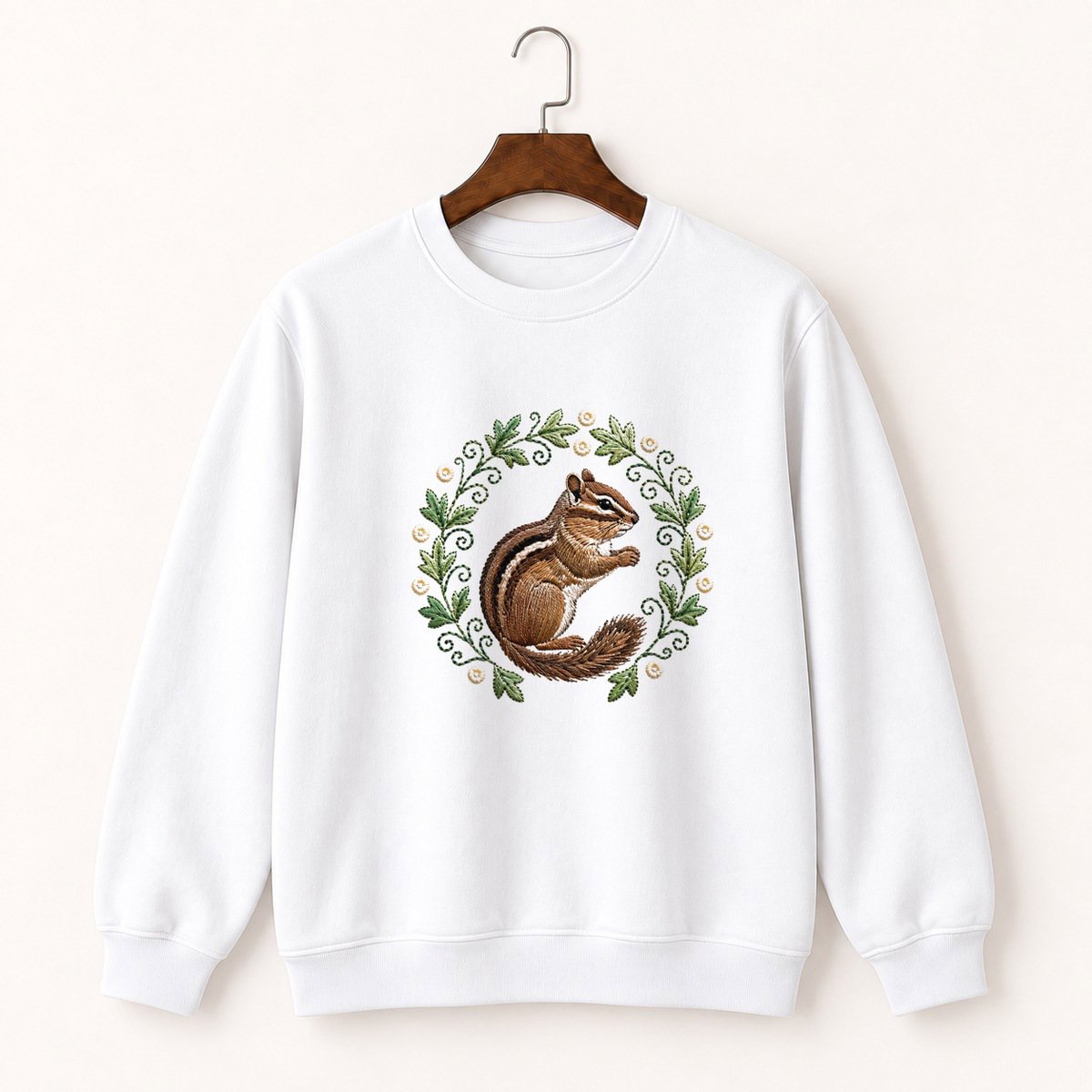 Eastern Chipmunk Crewneck Sweatshirt 5