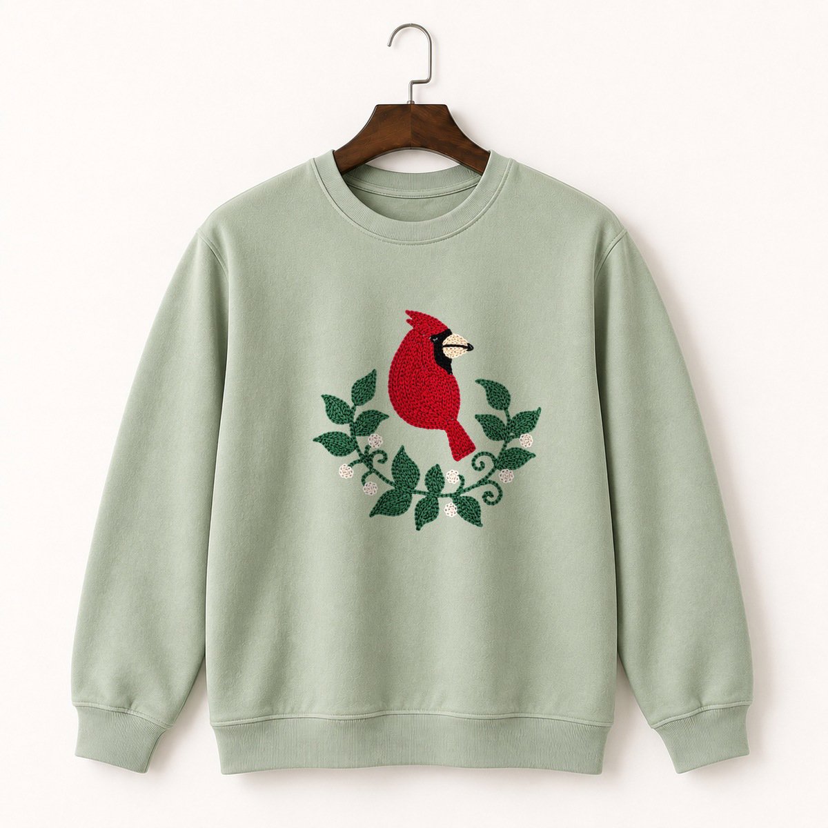 Northern Cardinal Crewneck Sweatshirt 2