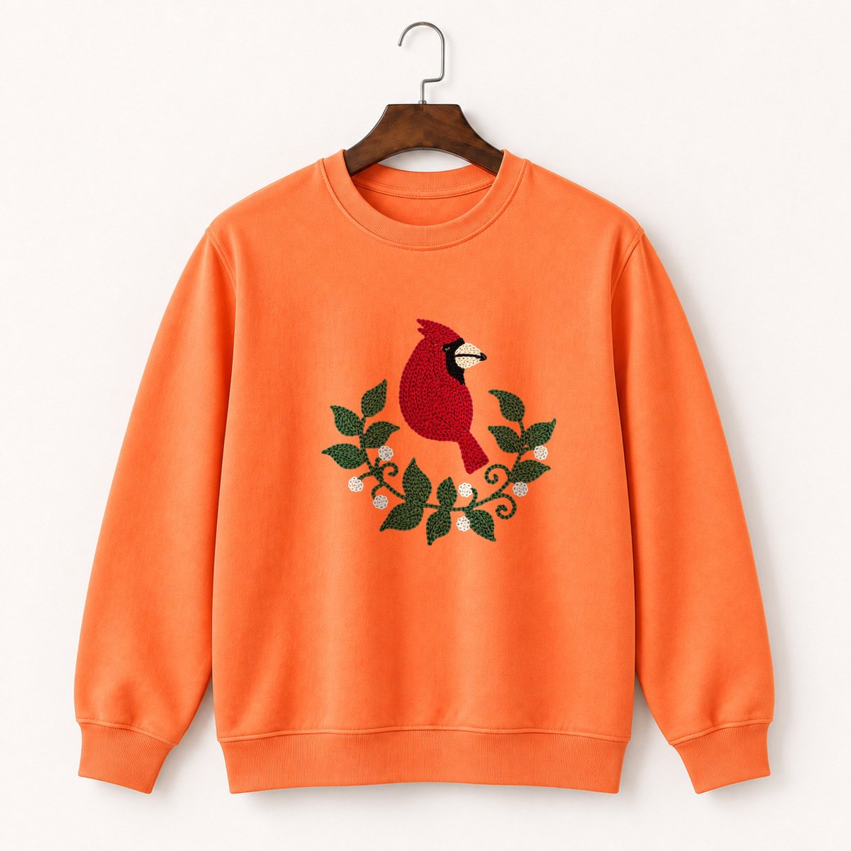 Northern Cardinal Crewneck Sweatshirt 3
