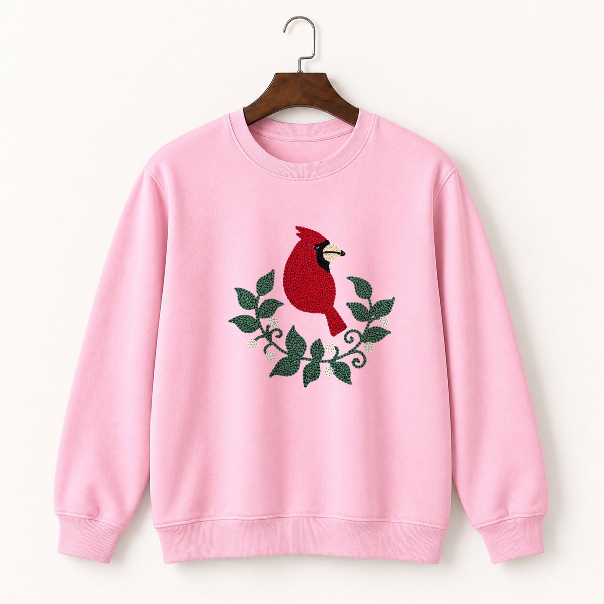 Northern Cardinal Crewneck Sweatshirt 4
