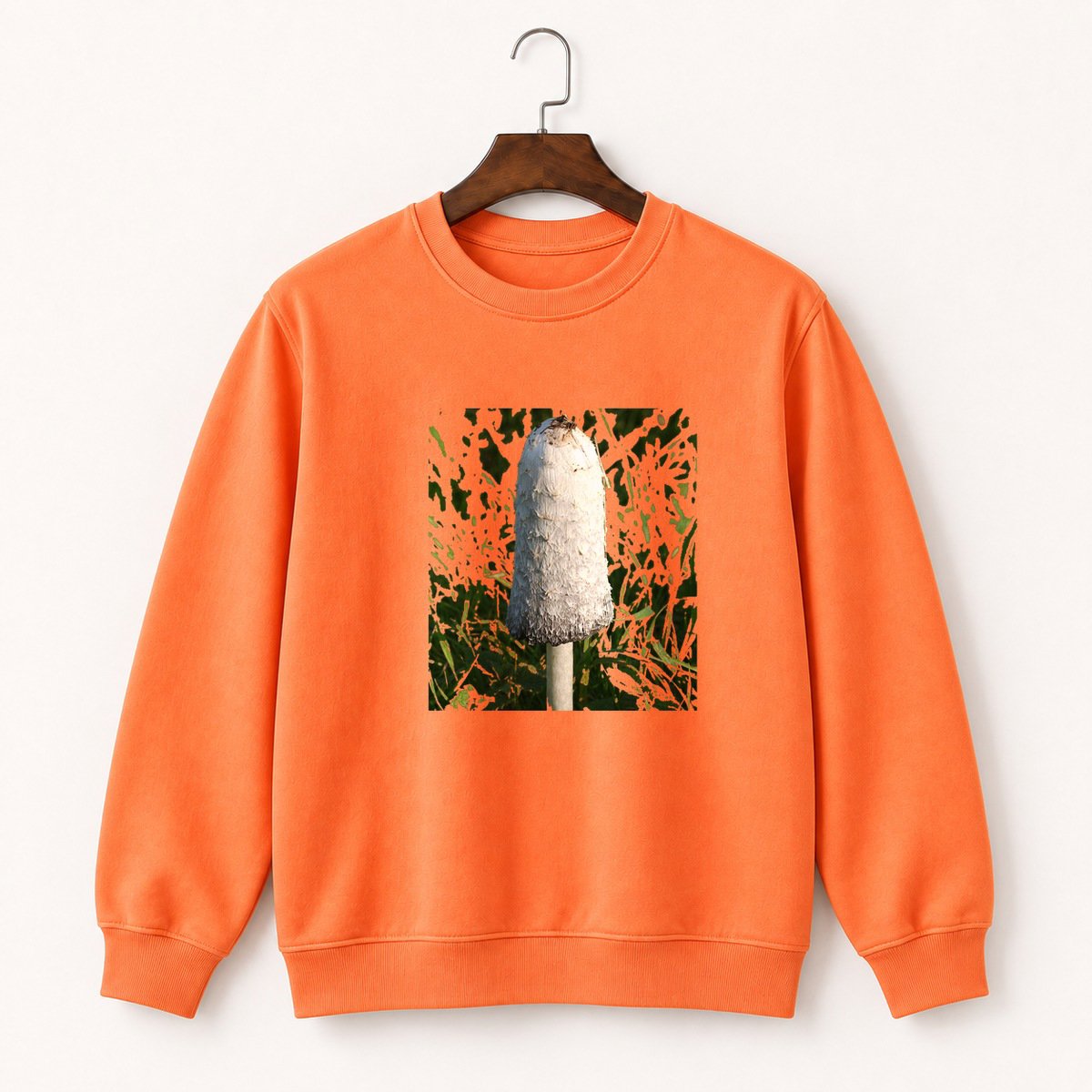 Shaggy Mane Mushroom Crewneck Sweatshirt 3