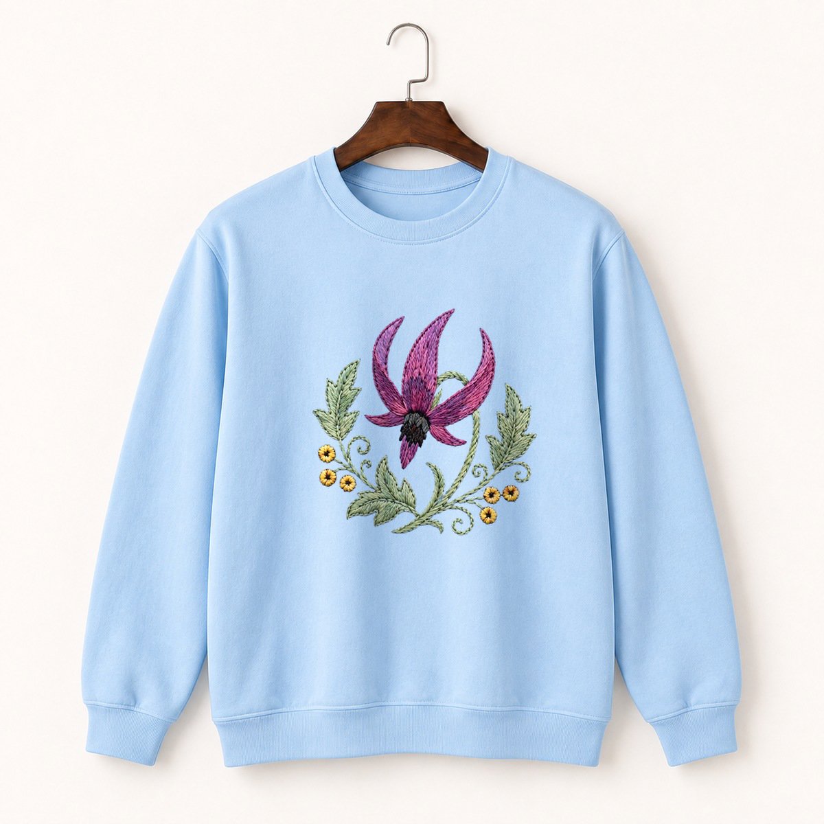 Shooting Star Wildflower Crewneck Sweatshirt 1