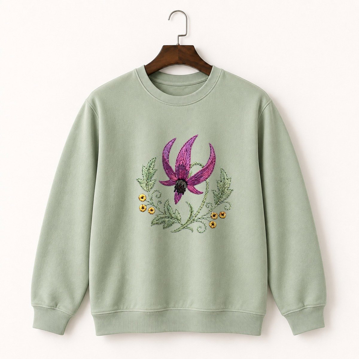 Shooting Star Wildflower Crewneck Sweatshirt 2