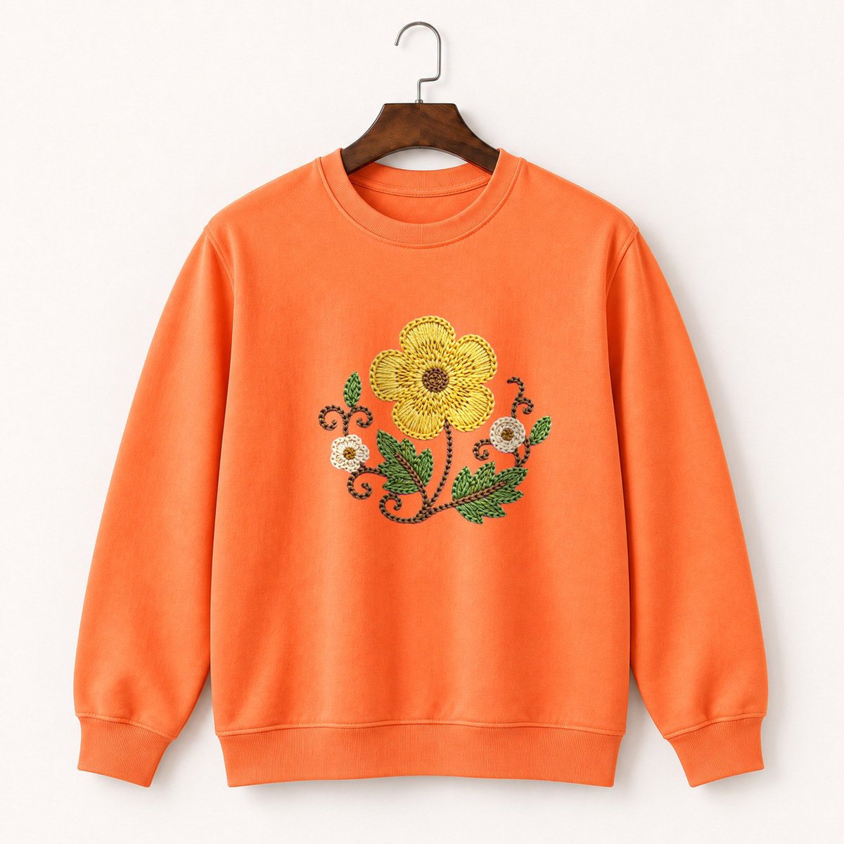 Buttercup Wildflower Crewneck Sweatshirt 3