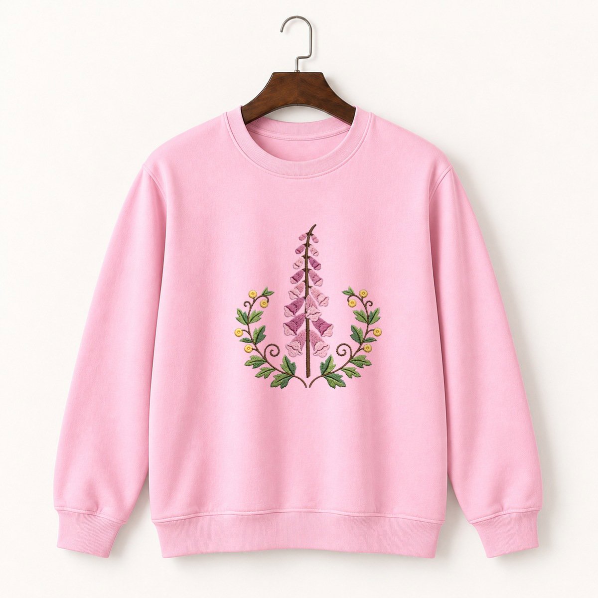 Foxglove Wildflower Crewneck Sweatshirt 4