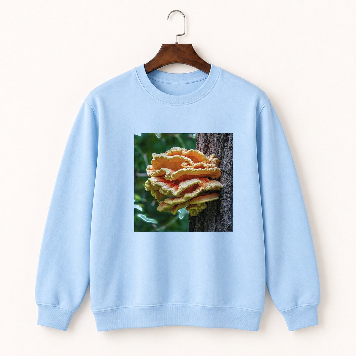 Chicken of the Woods Mushroom Crewneck Sweatshirt 1