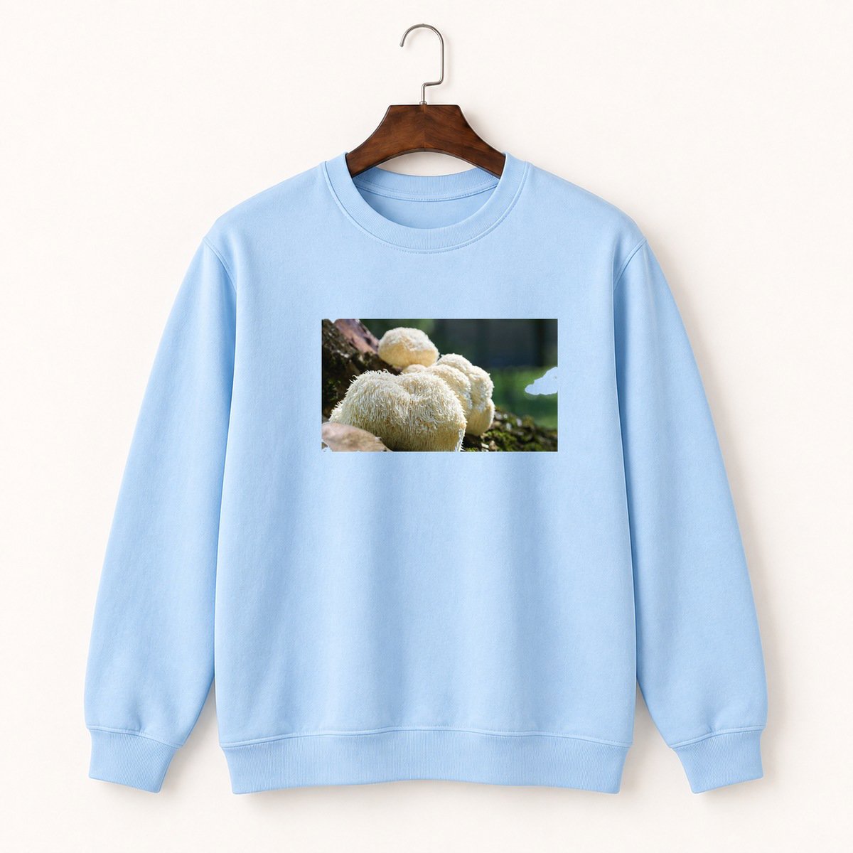 Lion's Mane Mushroom Crewneck Sweatshirt 1