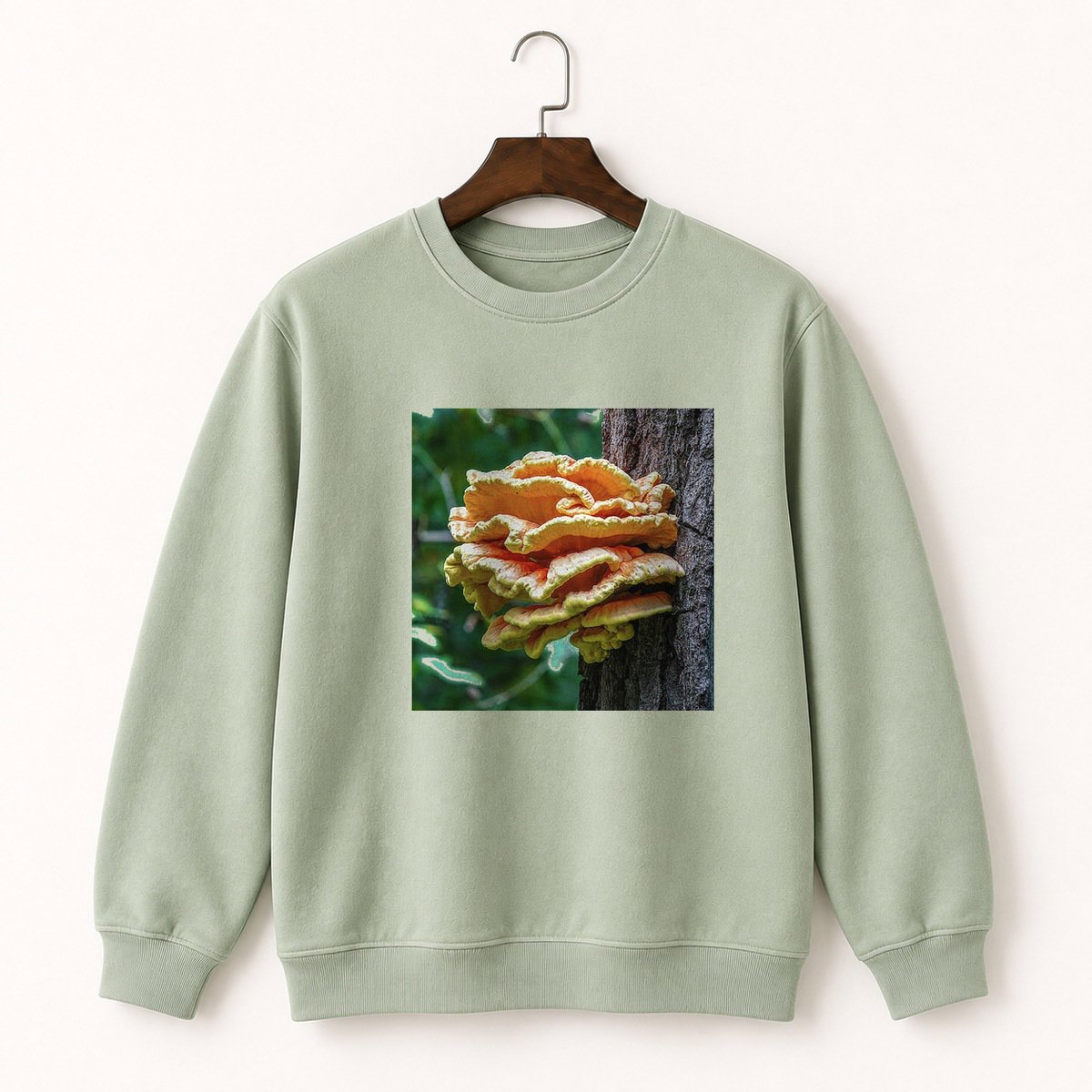 Chicken of the Woods Mushroom Crewneck Sweatshirt 2
