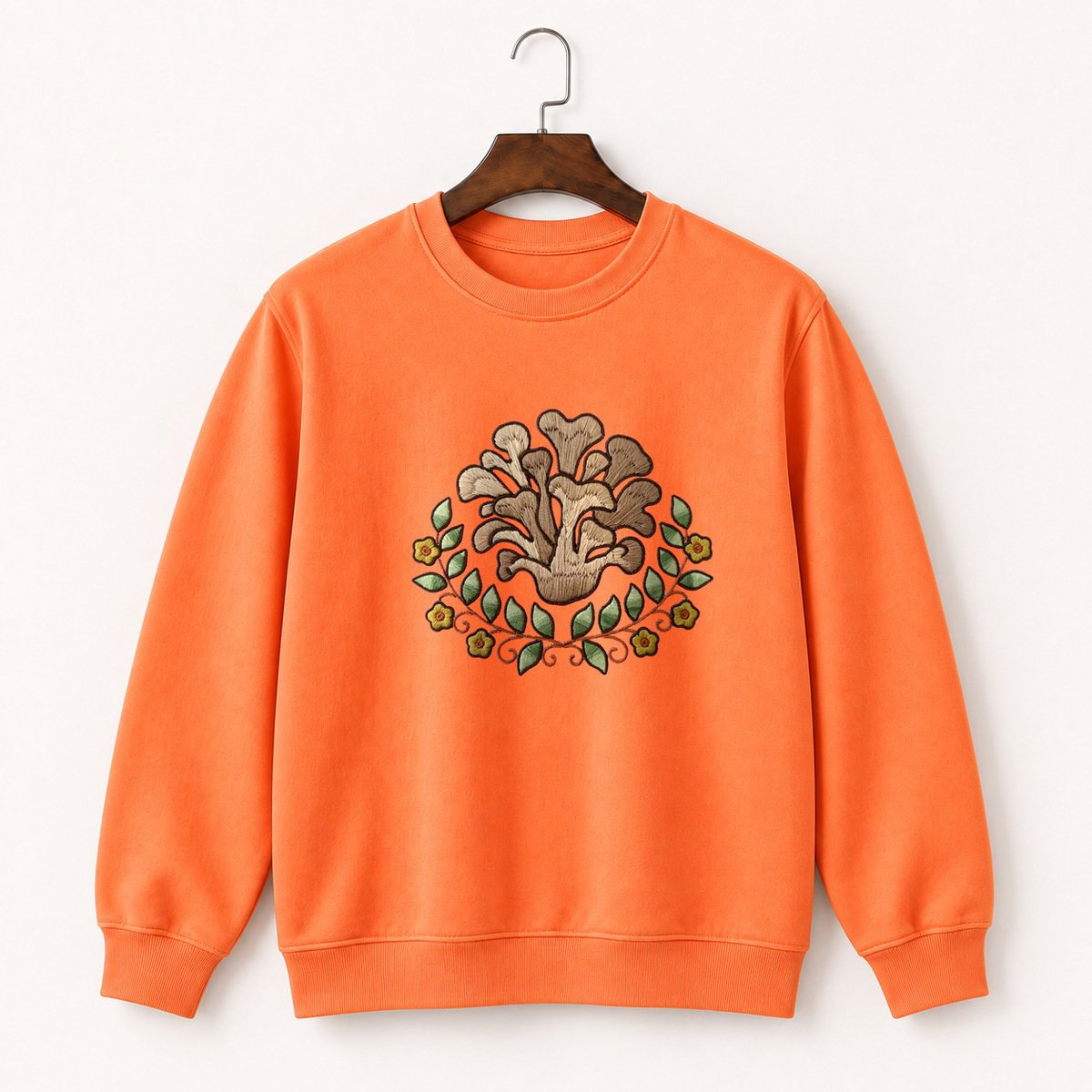 Maitake Mushroom Crewneck Sweatshirt 3