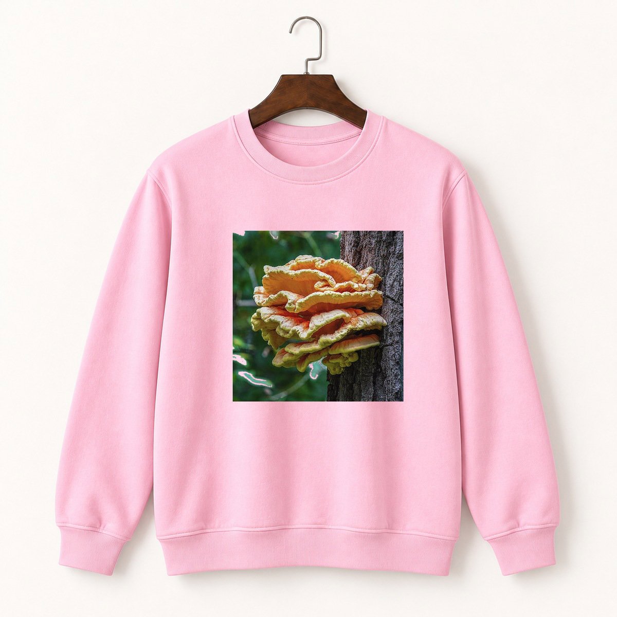Chicken of the Woods Mushroom Crewneck Sweatshirt 4