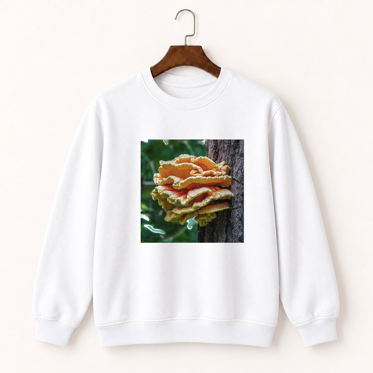 Chicken of the Woods Mushroom Crewneck Sweatshirt 5