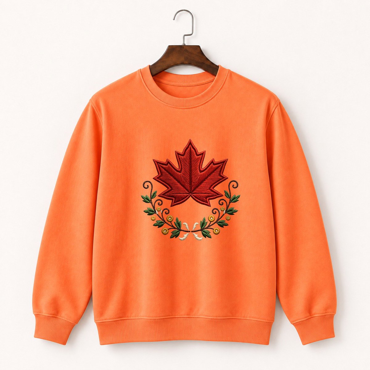 Maple Leaf Crewneck Sweatshirt 3