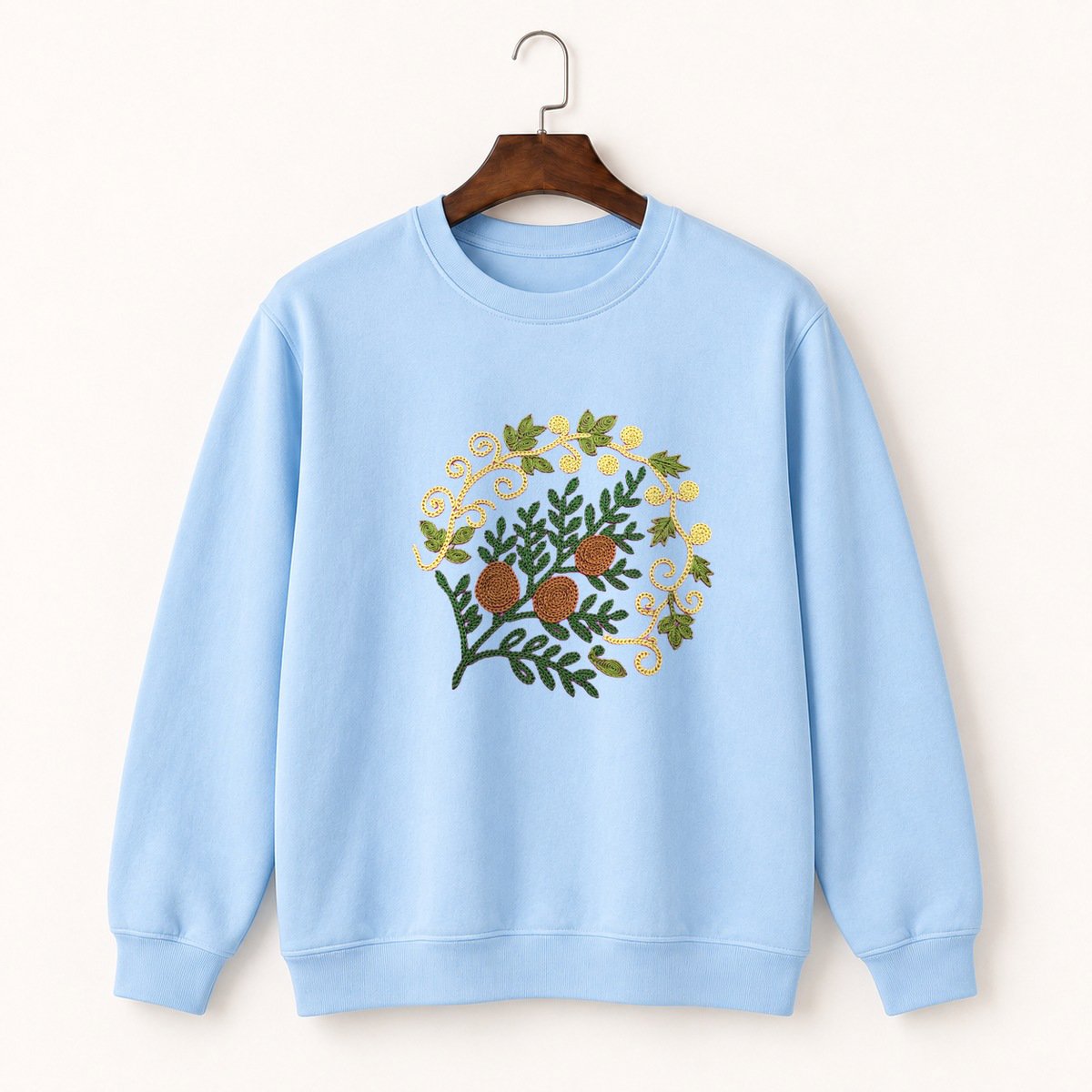 Cedar Branch Crewneck Sweatshirt 1