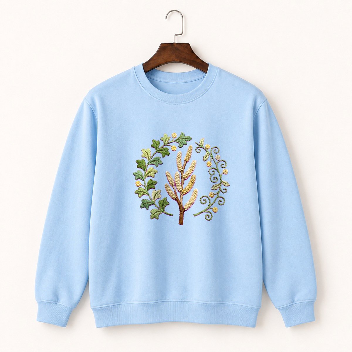Birch Catkins Crewneck Sweatshirt 1