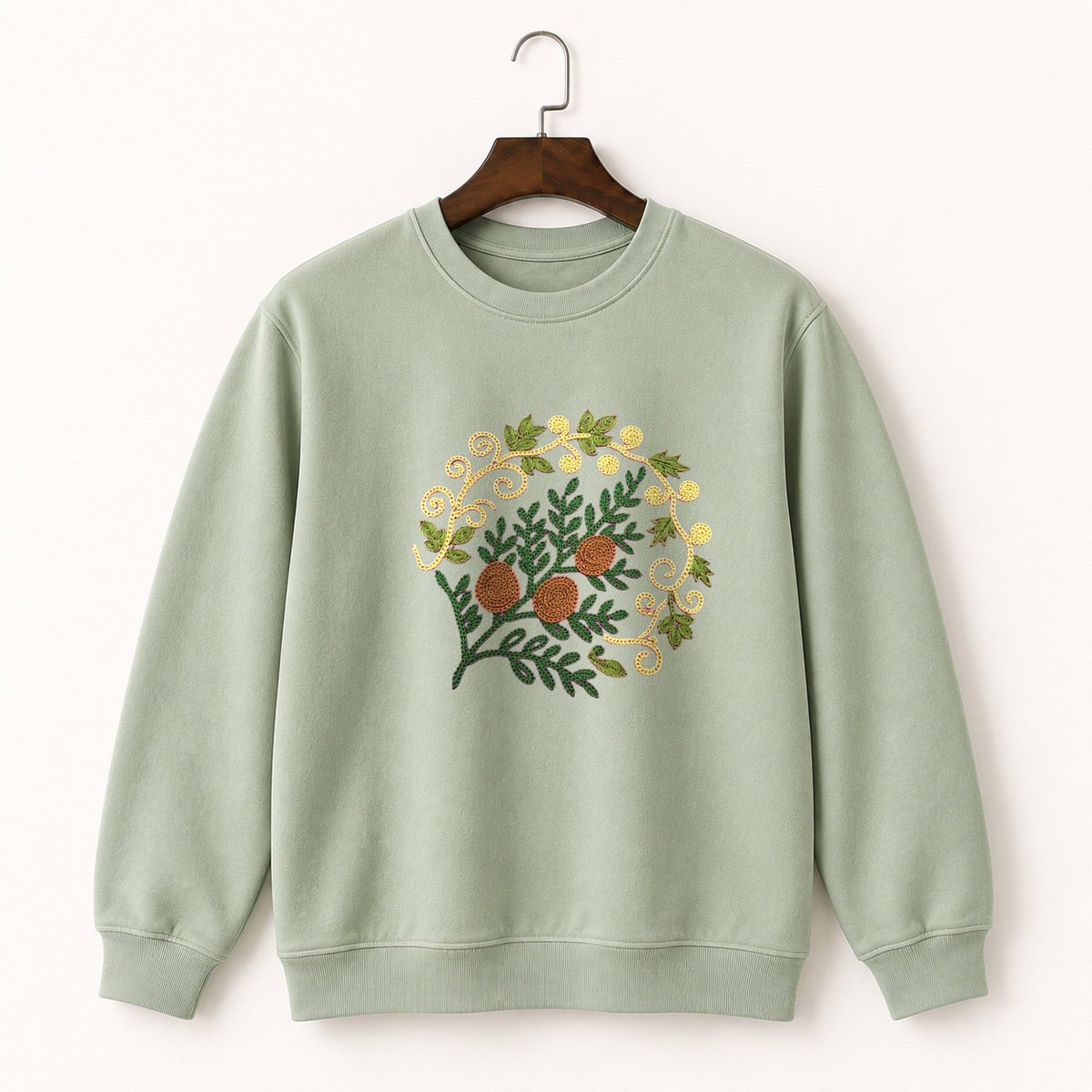 Cedar Branch Crewneck Sweatshirt 2