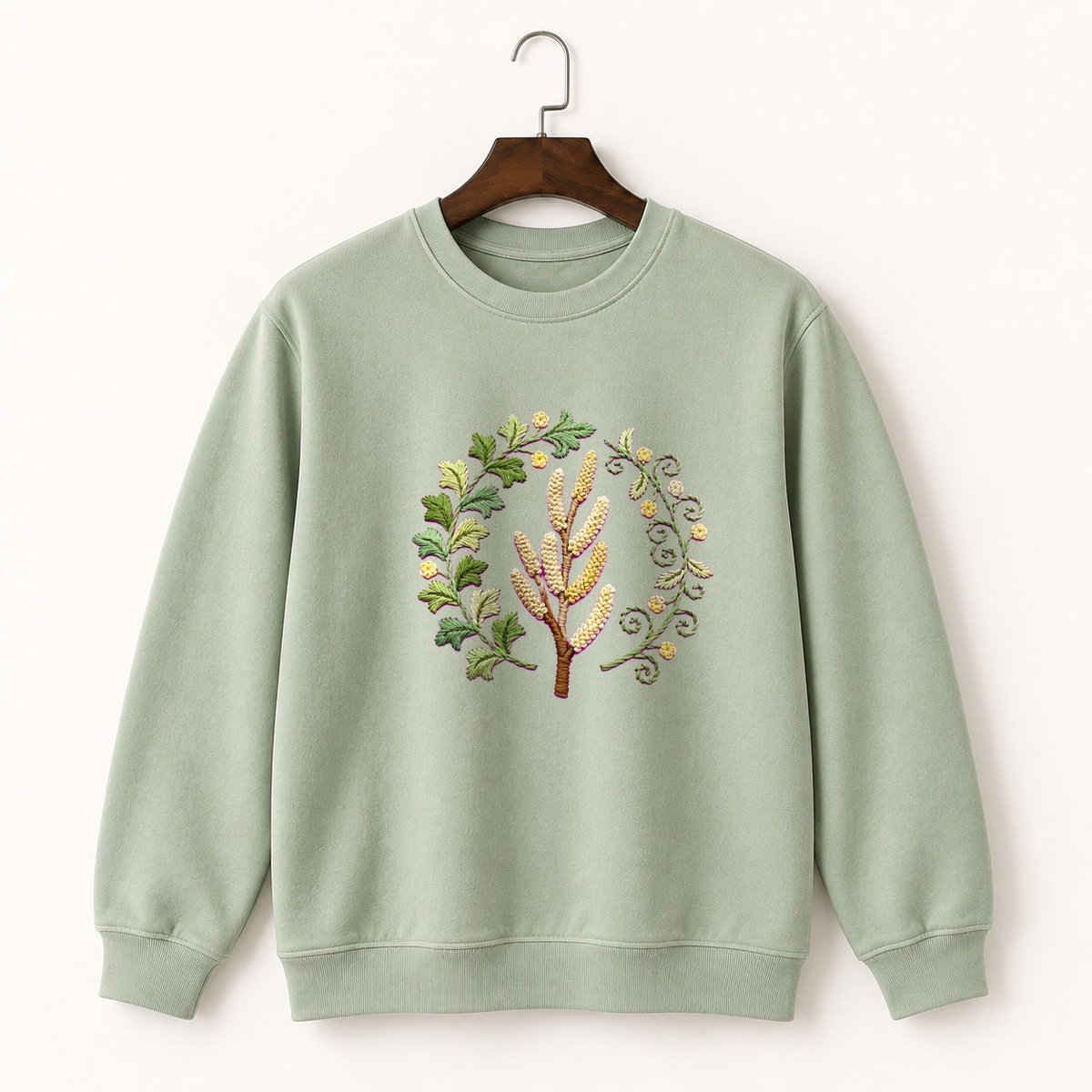 Birch Catkins Crewneck Sweatshirt 2