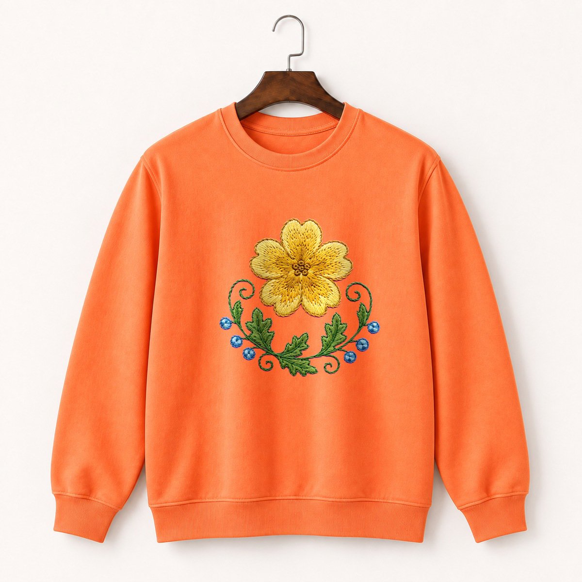 Primrose Flower Crewneck Sweatshirt 3
