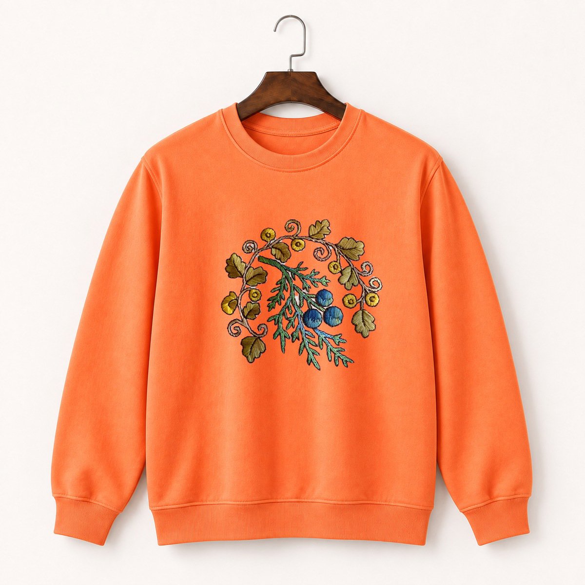 Juniper Berry Branch Crewneck Sweatshirt 3