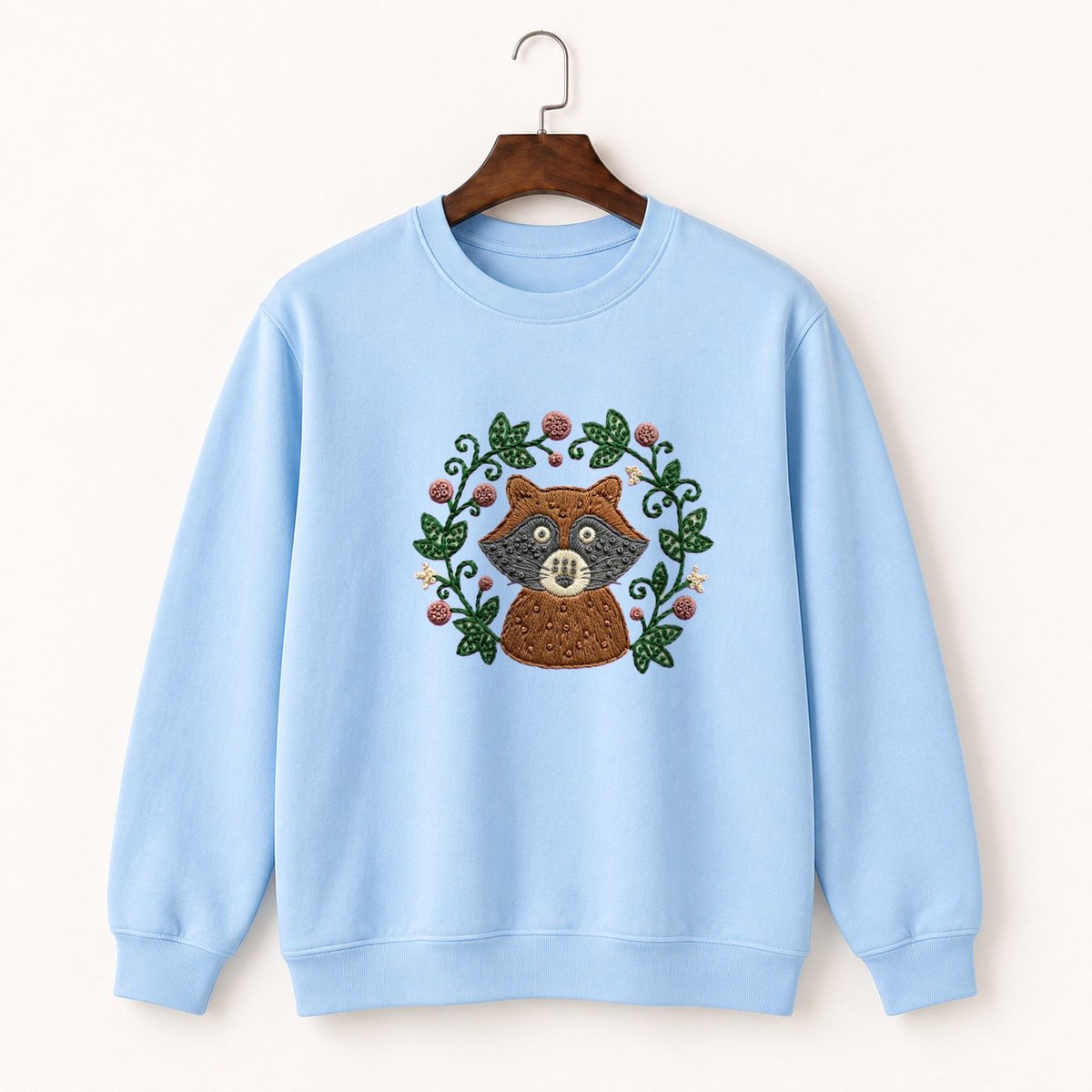 Raccoon Crewneck Sweatshirt 1