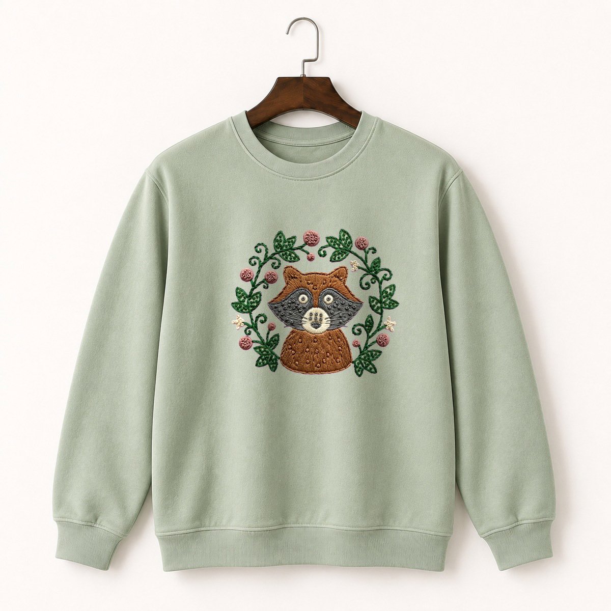 Raccoon Crewneck Sweatshirt 2