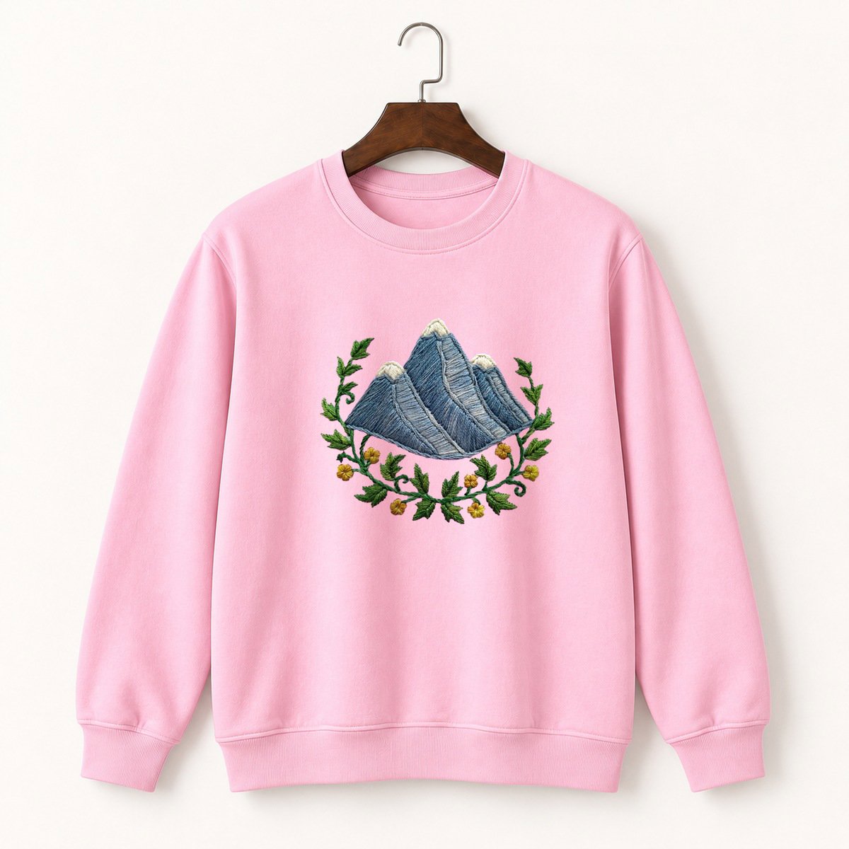 Olympic Mountains Crewneck Sweatshirt 4