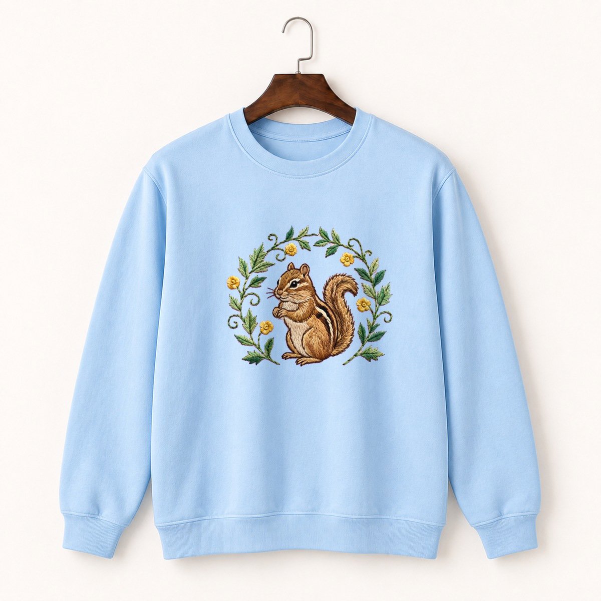Chipmunk Crewneck Sweatshirt 1