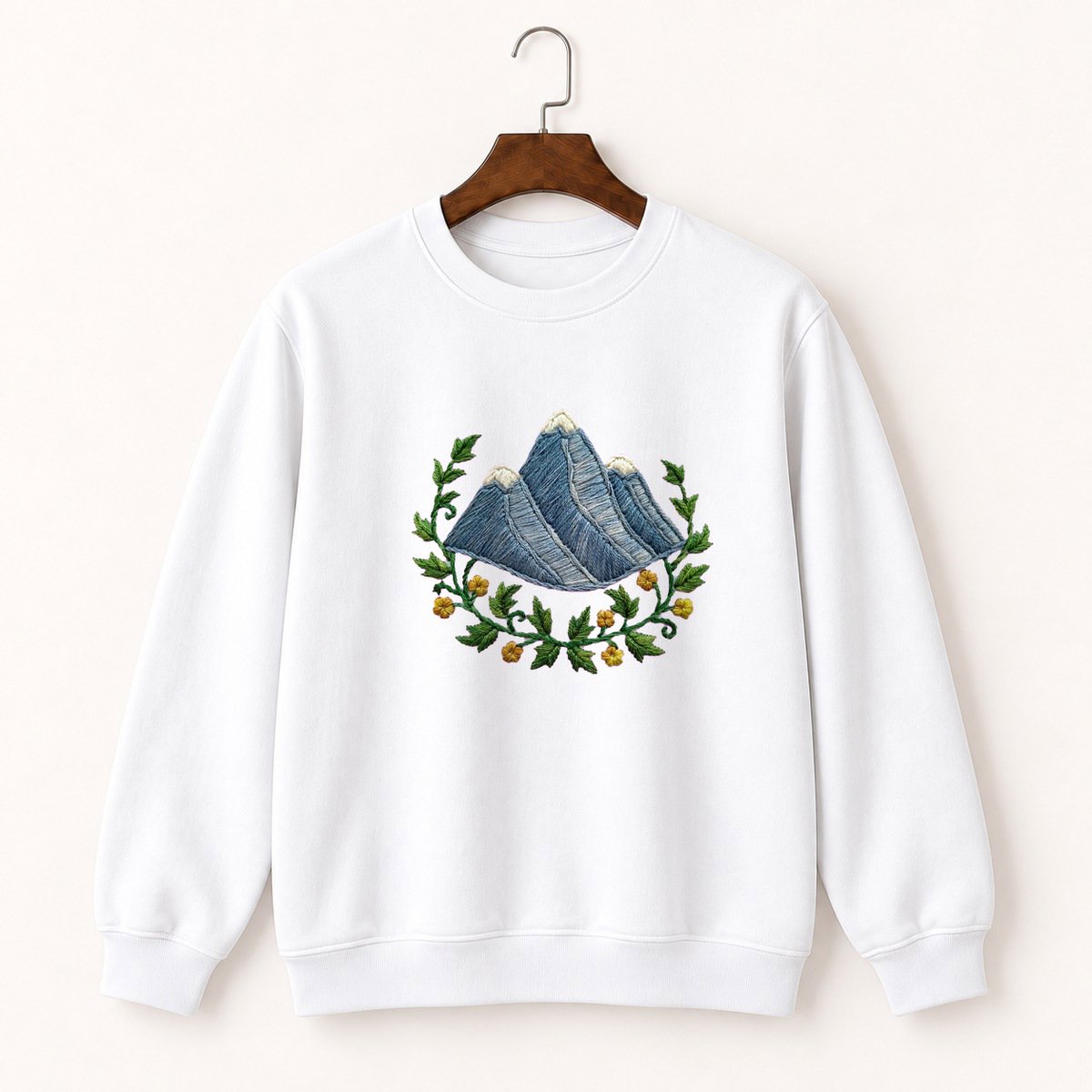 Olympic Mountains Crewneck Sweatshirt 5