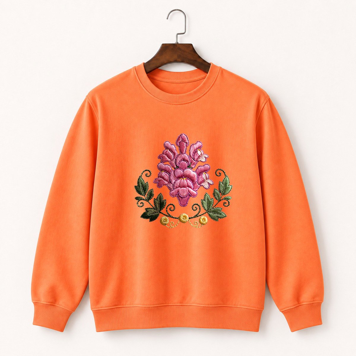 Snapdragon Flower Crewneck Sweatshirt 3