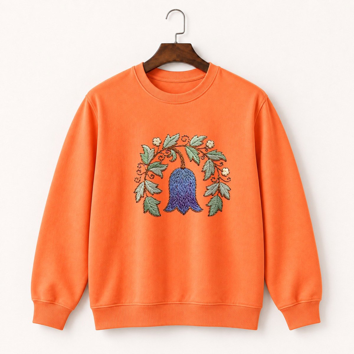 Harebell Flower Crewneck Sweatshirt 3