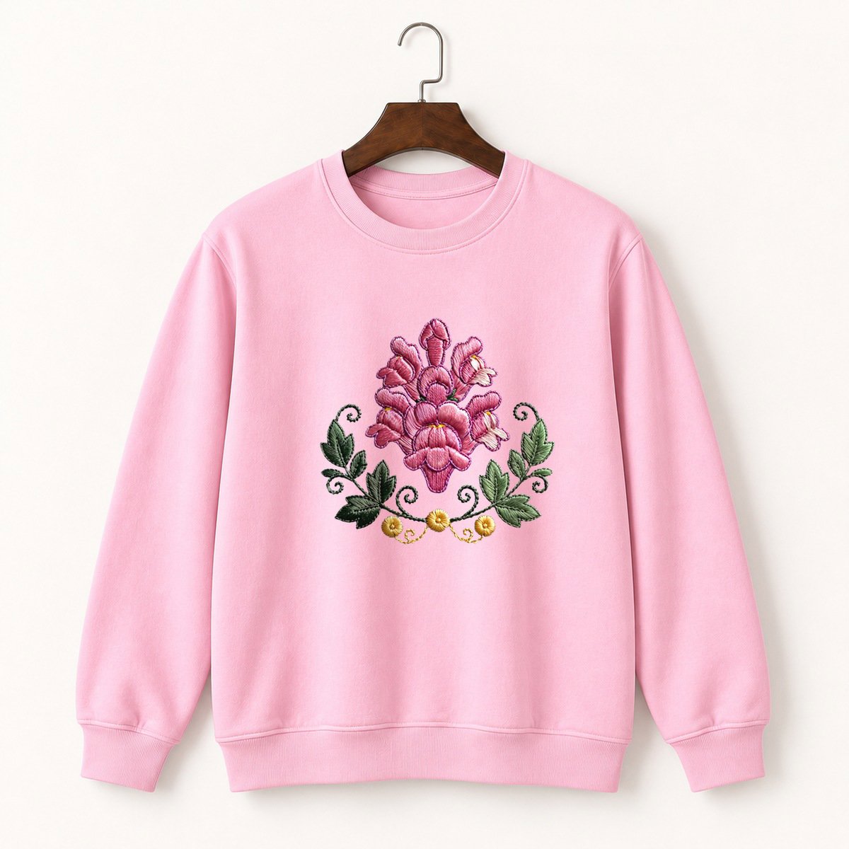 Snapdragon Flower Crewneck Sweatshirt 4