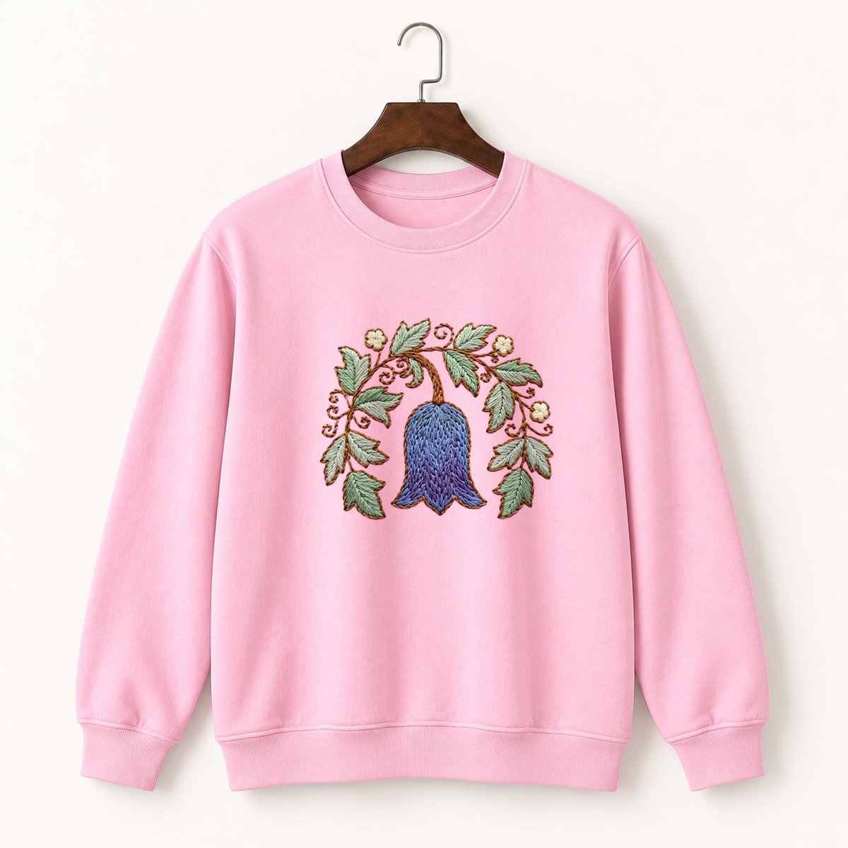 Harebell Flower Crewneck Sweatshirt 4