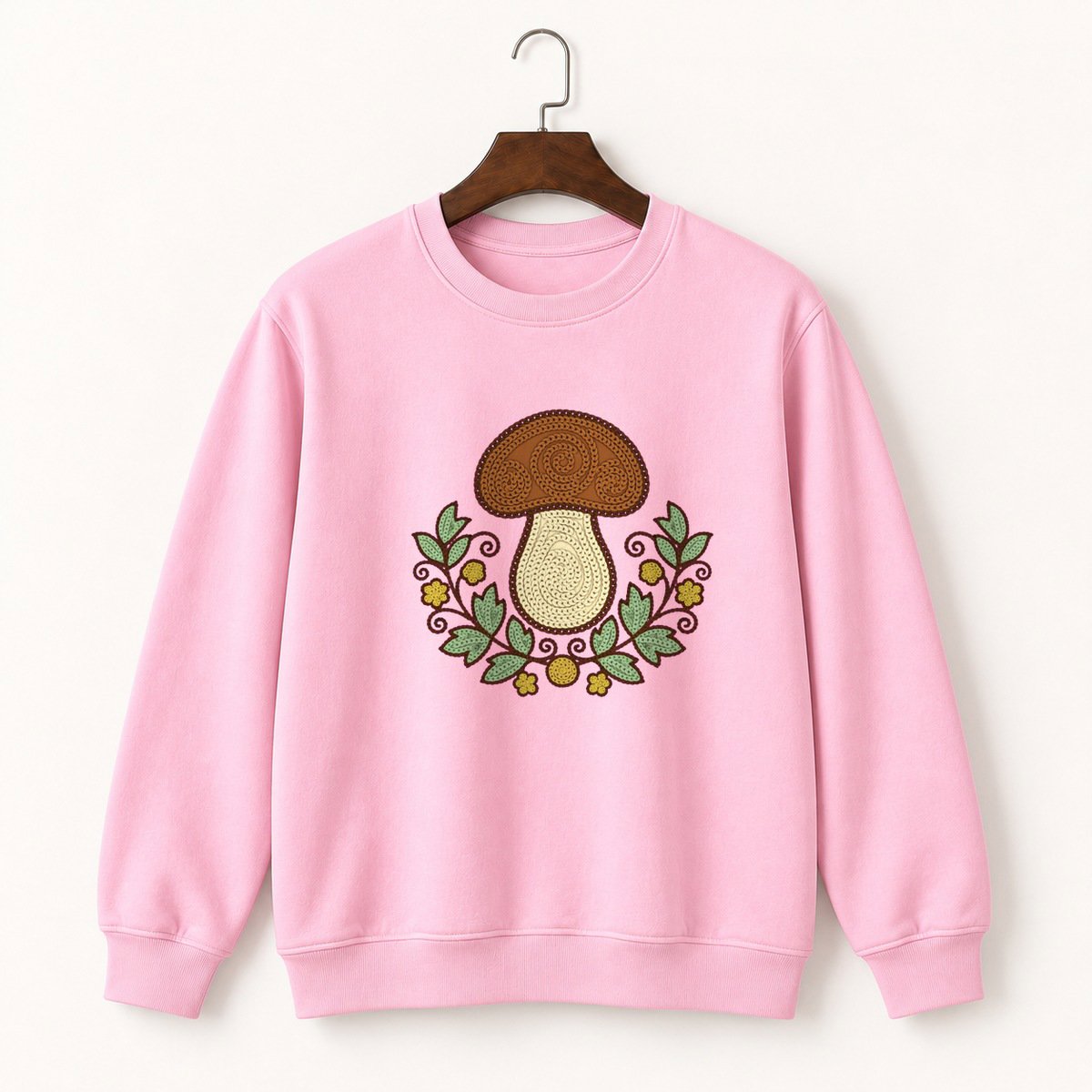 Porcini Mushroom Crewneck Sweatshirt 4