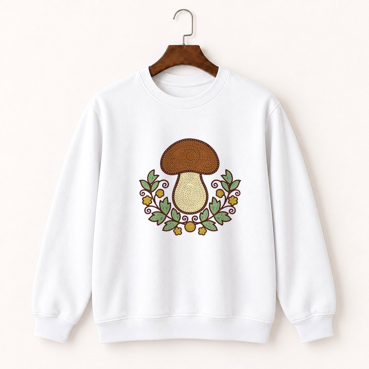 Porcini Mushroom Crewneck Sweatshirt 5