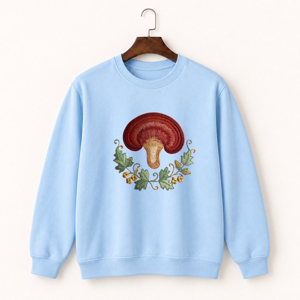 Reishi Mushroom Crewneck Sweatshirt 1