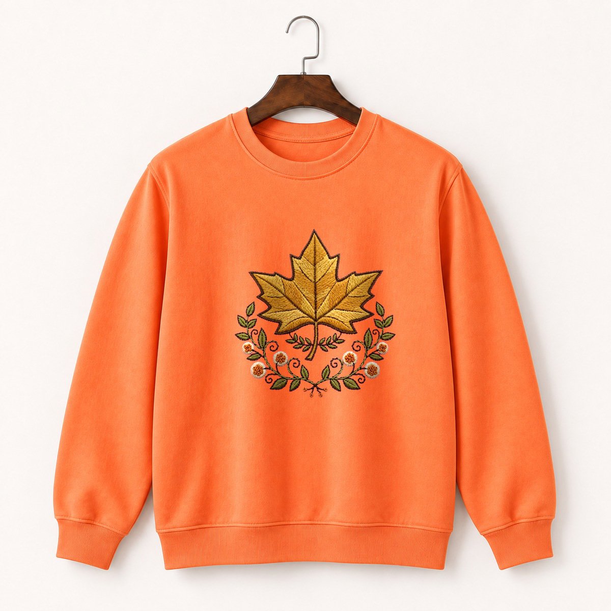 Sycamore Leaf Crewneck Sweatshirt 3