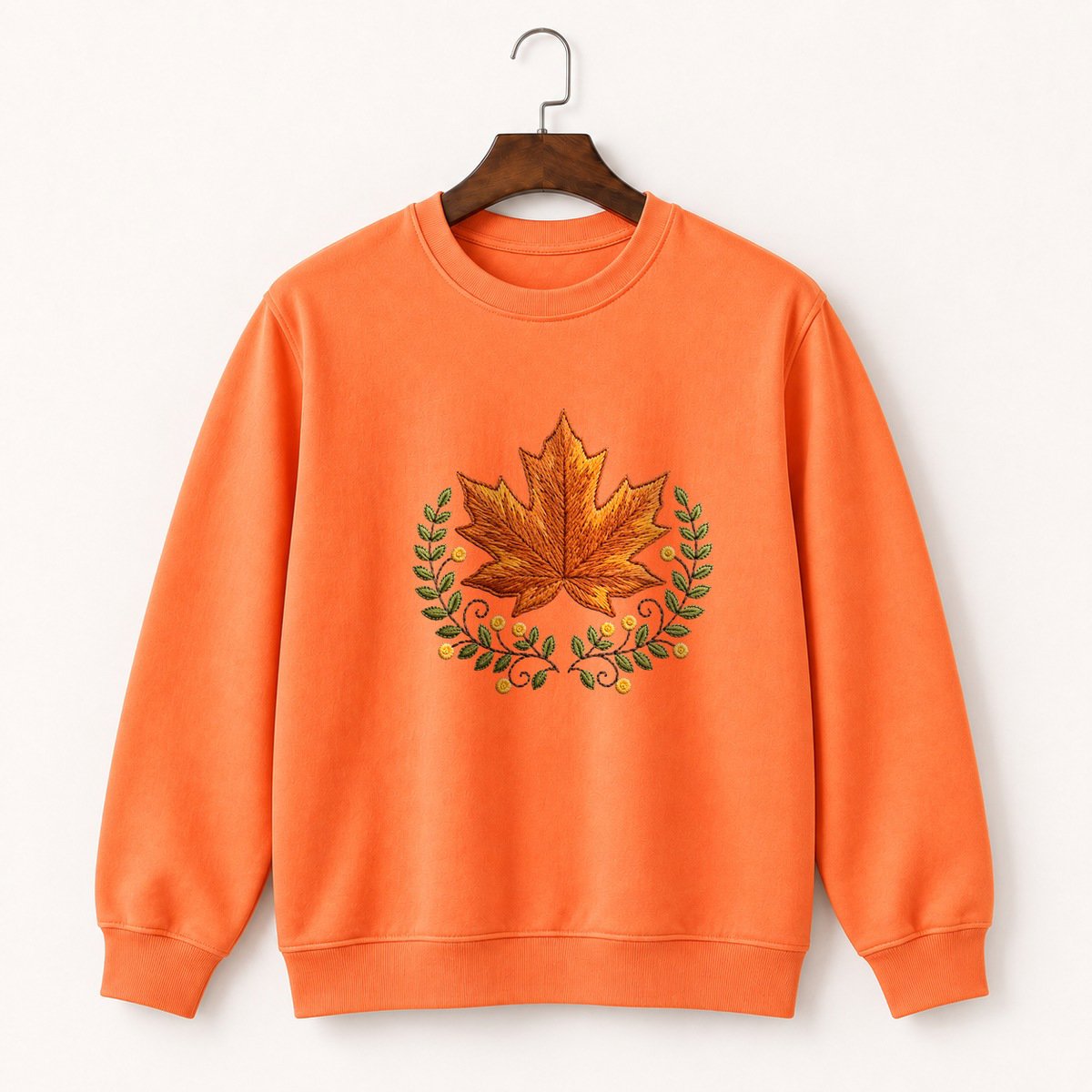 Maple Leaf Crewneck Sweatshirt 3