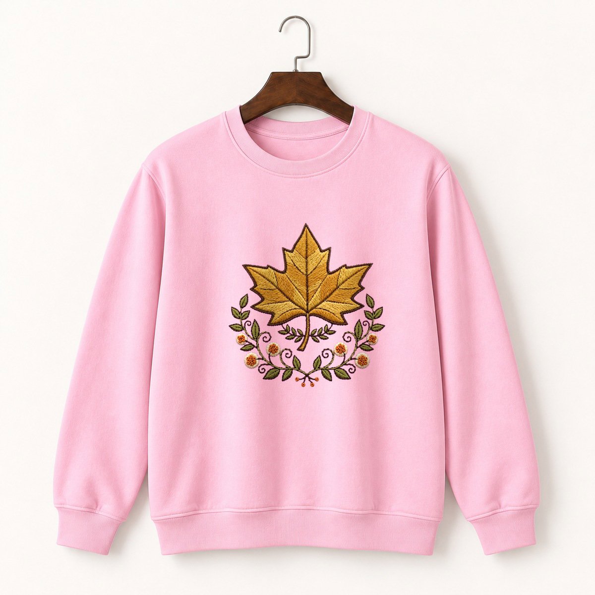 Sycamore Leaf Crewneck Sweatshirt 4
