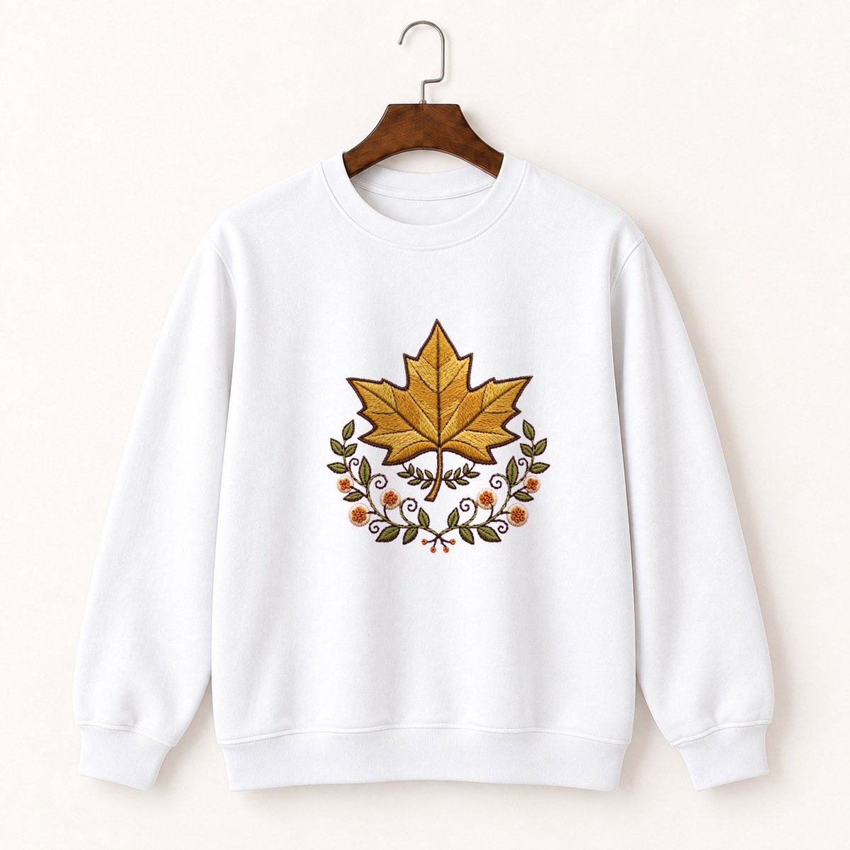 Sycamore Leaf Crewneck Sweatshirt 5